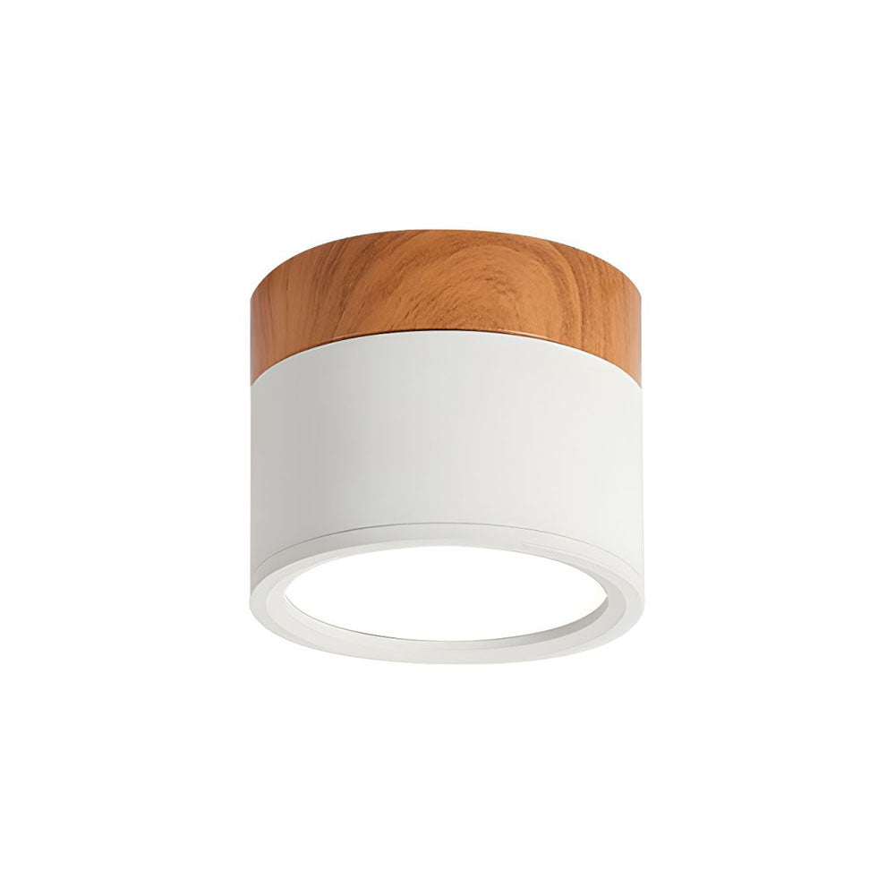 Ceiling Light Aluminium Compact Integrated LED White and Warm Light Black Pink Blue Green Grey 8