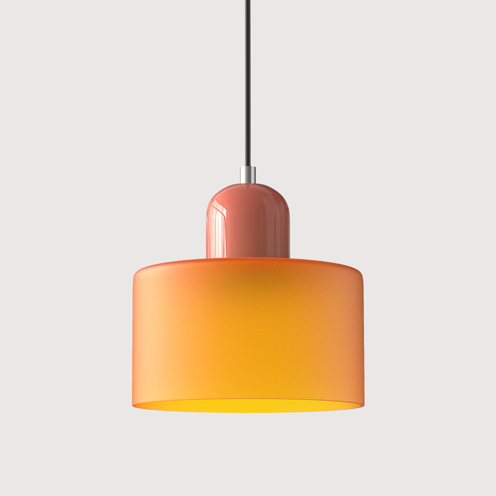 Colorful Glass Adjustable Pendant Light - Modern Design 11