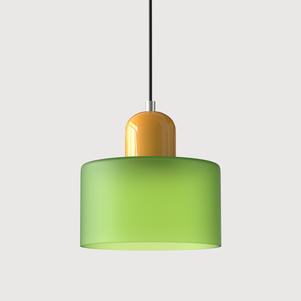 Colorful Glass Adjustable Pendant Light - Modern Design 12