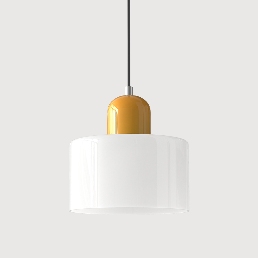 Colorful Glass Adjustable Pendant Light - Modern Design 15