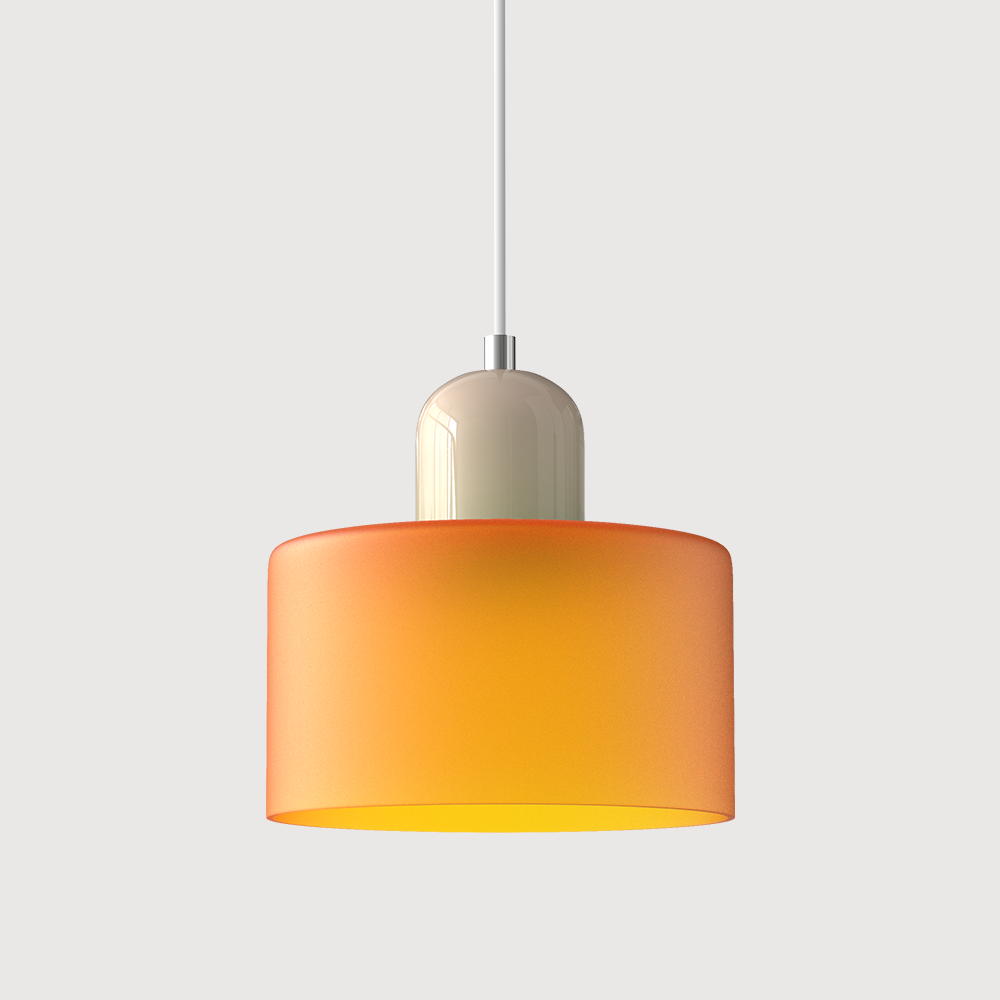 Colorful Glass Adjustable Pendant Light - Modern Design 16