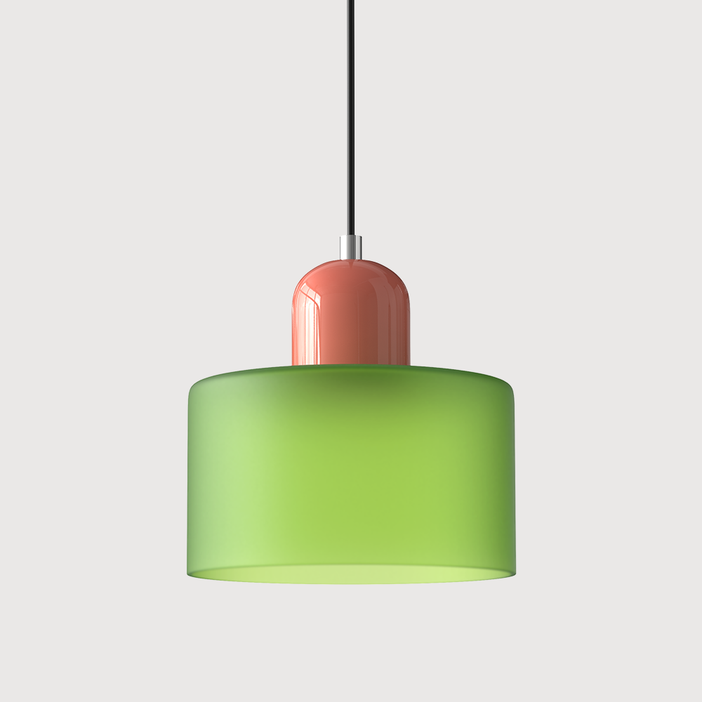 Colorful Glass Adjustable Pendant Light - Modern Design 24