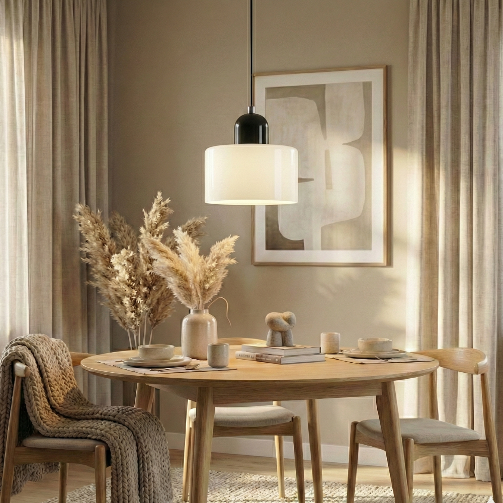 Colorful Glass Adjustable Pendant Light - Modern Design 25