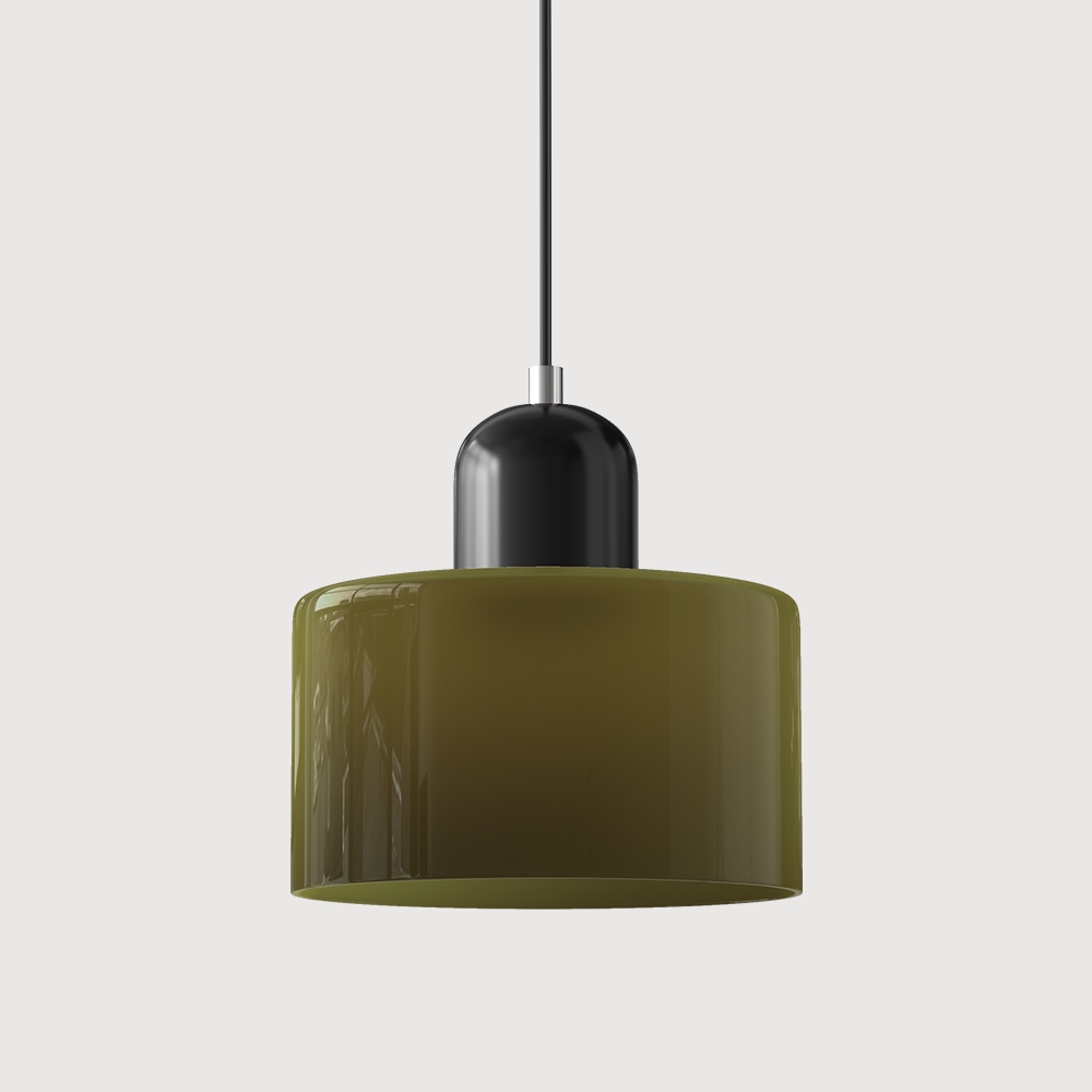 Colorful Glass Adjustable Pendant Light - Modern Design 35