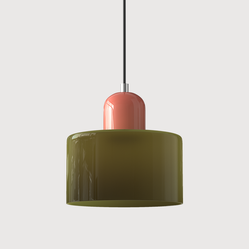 Colorful Glass Adjustable Pendant Light - Modern Design 37