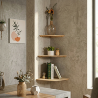 Aldersteel Corner Floating Shelf