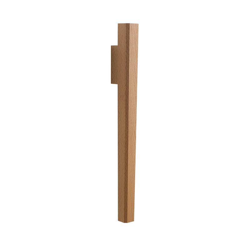 Aldersteel Solid Walnut Slimline Wall Vase – Minimalist Timber Mounted Vase