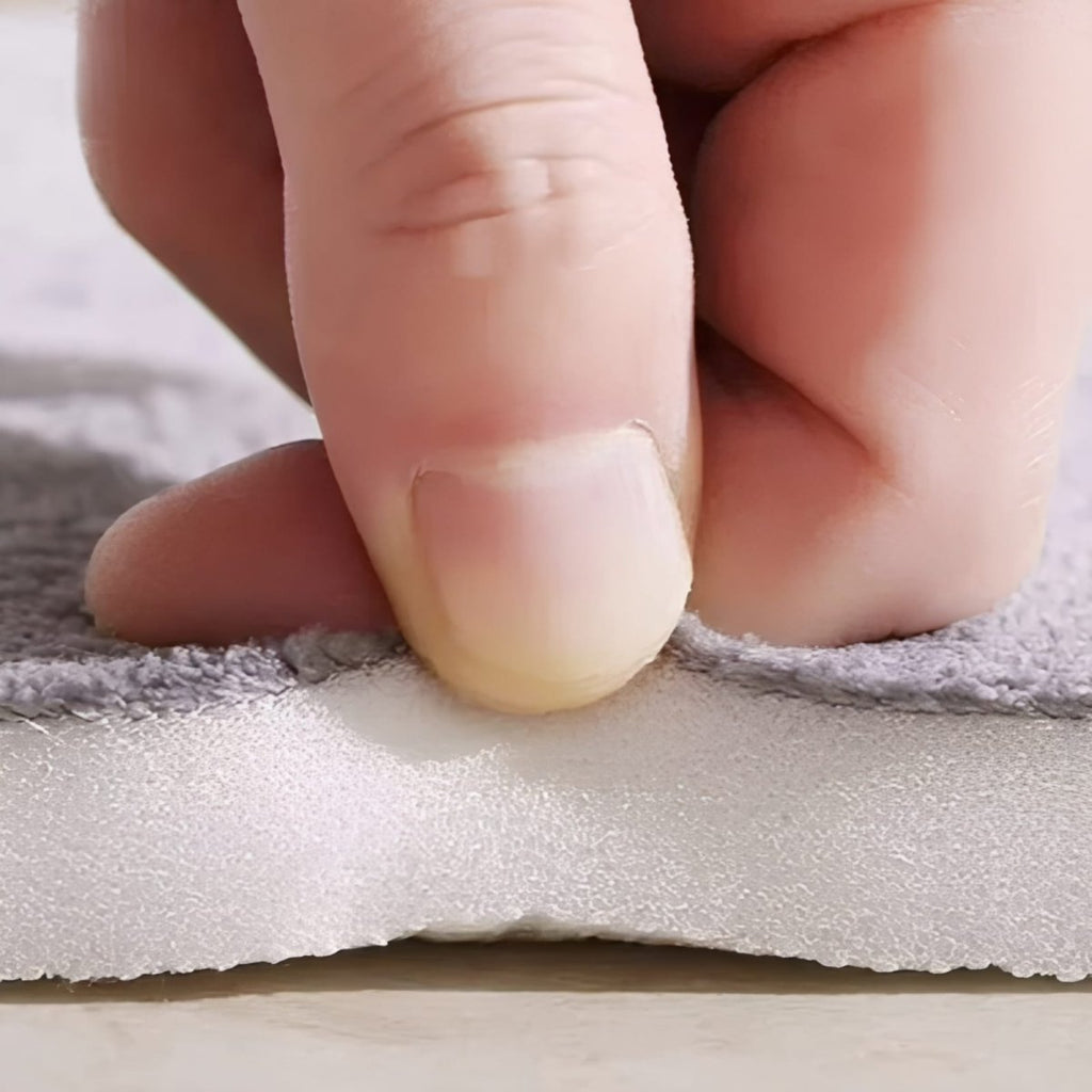 Aldersteel Velvet Memory Foam Non-Slip Bath Mat – Super Absorbent Bathroom Rug