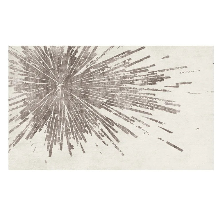 Aldersteel Zen Wave 3D Textured Rug – Neutral Living Room Area Rug