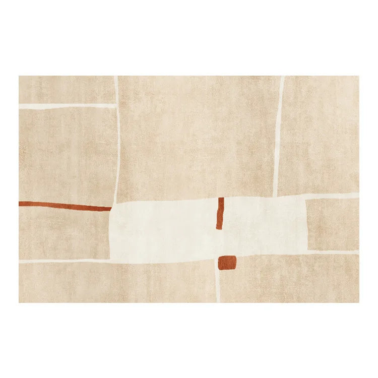 Aldersteel Zen Wave 3D Textured Rug – Neutral Living Room Area Rug