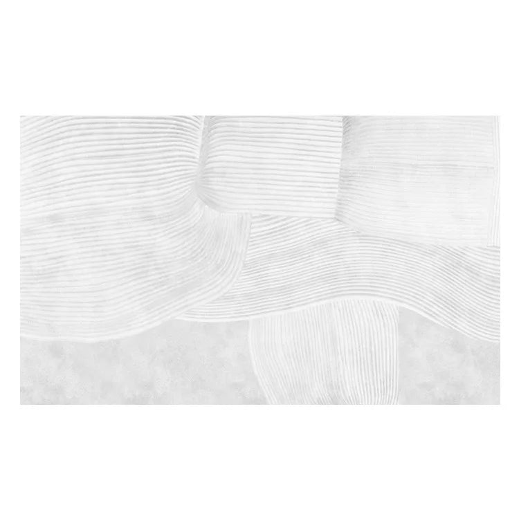 Aldersteel Zen Wave 3D Textured Rug – Neutral Living Room Area Rug