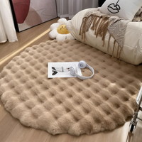 Aldersteel Cloud Fleece Round Rug