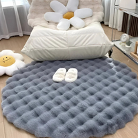 Aldersteel Cloud Fleece Round Rug