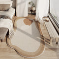 Aldersteel Nordic Irregular Shaped Area Rug – Plush Fluffy Decorative Floor Rug