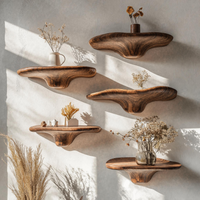 Aldersteel Mushroom Floating Shelf