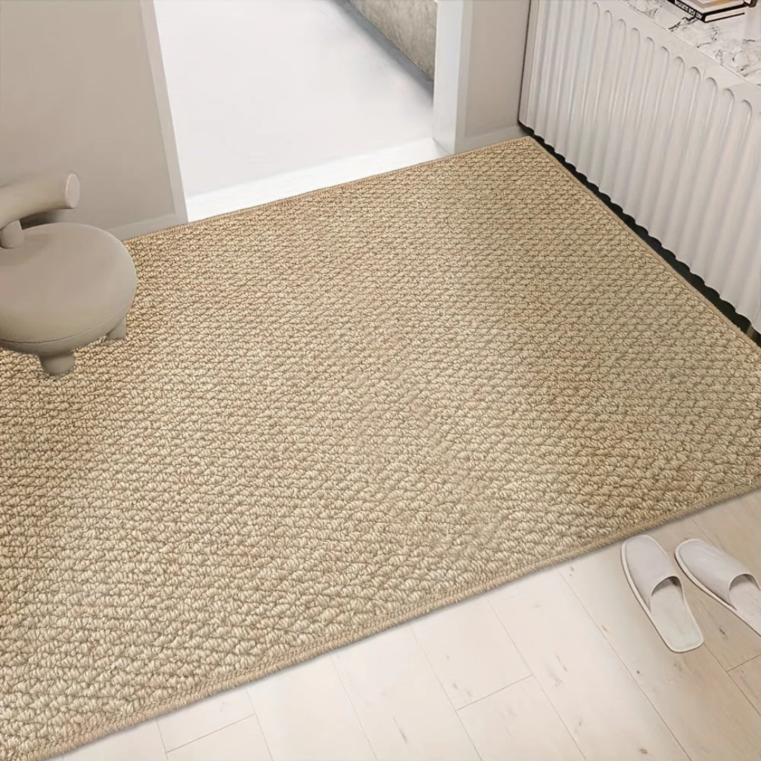 Aldersteel Woven Jute-Style Doormat – Eco Friendly Non-Slip Entry Mat