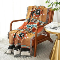 Aldersteel Jacquard Throw Blanket