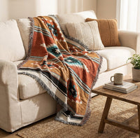 Aldersteel Jacquard Throw Blanket