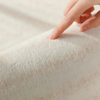 Aldersteel 3D Carved Cream Rug