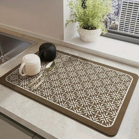 Aldersteel Kintsugi Mandala Kitchen Drying Mat