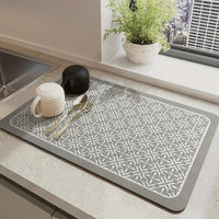 Aldersteel Kintsugi Mandala Kitchen Drying Mat