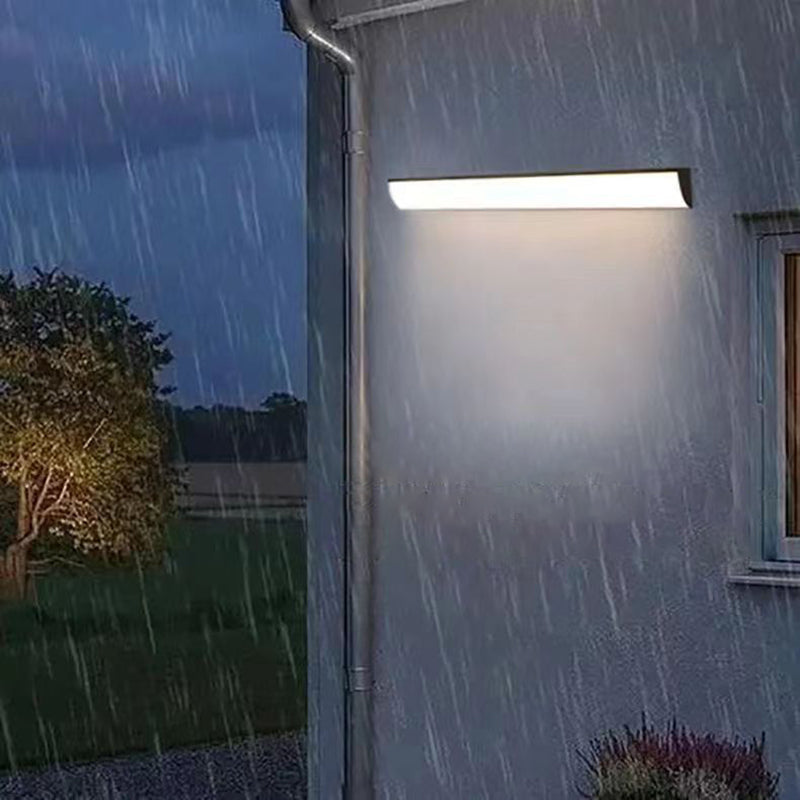 Outdoor Wall Light Aluminium Linear LED IP65 Waterproof Warm Neutral and White Garden Patio Fence 1
