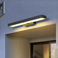 Outdoor Wall Light Stainless Steel LED Waterproof Motion Sensor Warm White Garden Patio Fence 1