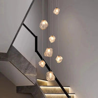 Scandinavian Chandelier Alloy Adjustable Height Modern Light 0