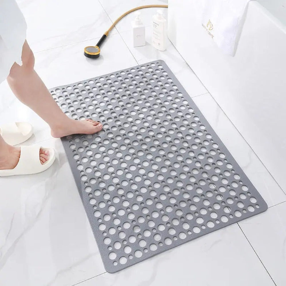 Aldersteel Anti-Slip Suction Shower Mat – TPE Safety Bathroom Floor Mat