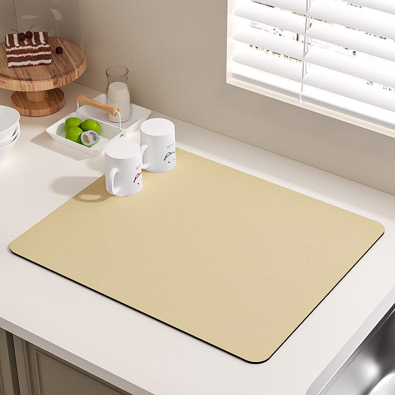 Aldersteel Silicone Dish Drying Mat – Heat Resistant Kitchen Counter Mat