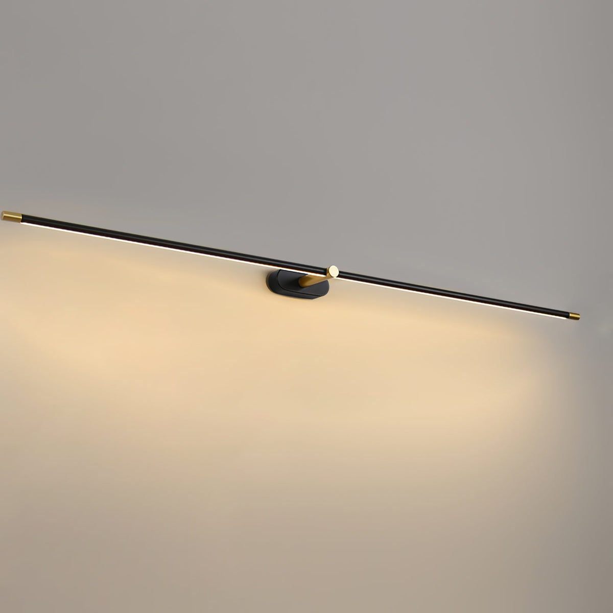 Wall Light Aluminium Rechargeable USB LED Three Colour Changing Black Gold and Nickel Cordless Indoor 0