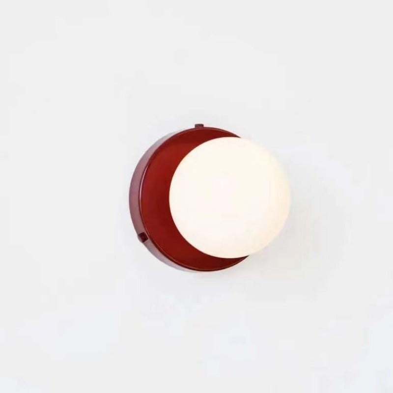Wall Light Metal and Acrylic Minimalist G9 Red Black White Green Yellow and Pink Bedroom Hallway 0