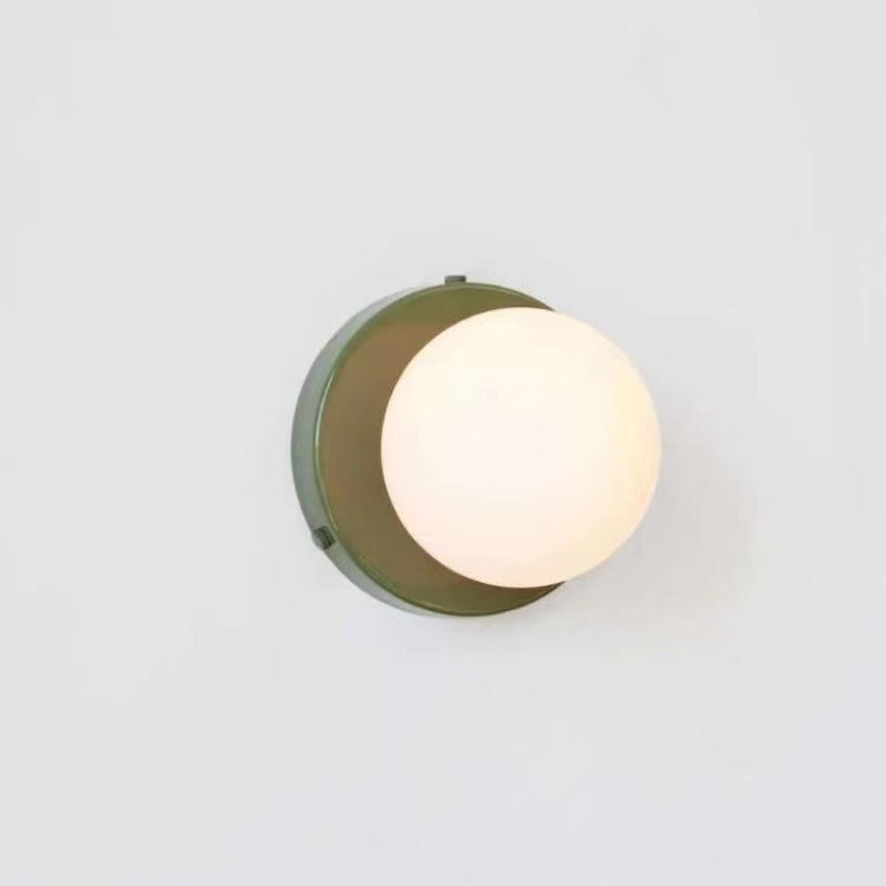 Wall Light Metal and Acrylic Minimalist G9 Red Black White Green Yellow and Pink Bedroom Hallway 9
